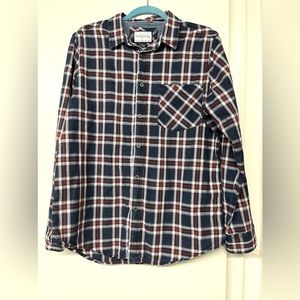 One Day Away New Men’s Plaid Shirt
